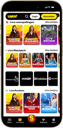 ShakeBet casino gokkasten